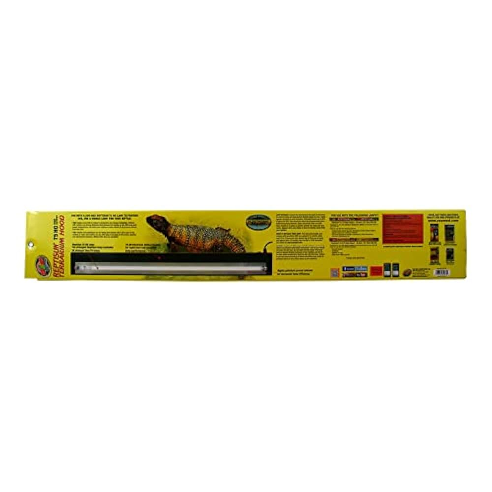 Amazon.com : Zoo Med ReptiSun T5-HO Terrarium Hood, 36